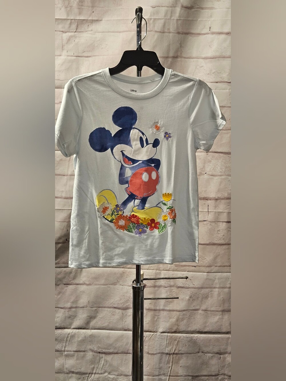 Disney Mickey Mouse Cotton Tee-Shirt Size XS